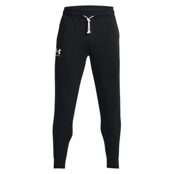 PANTALON -HOMBRE UNDER ARMOUR UA Rival Terry Jogger-BLK 