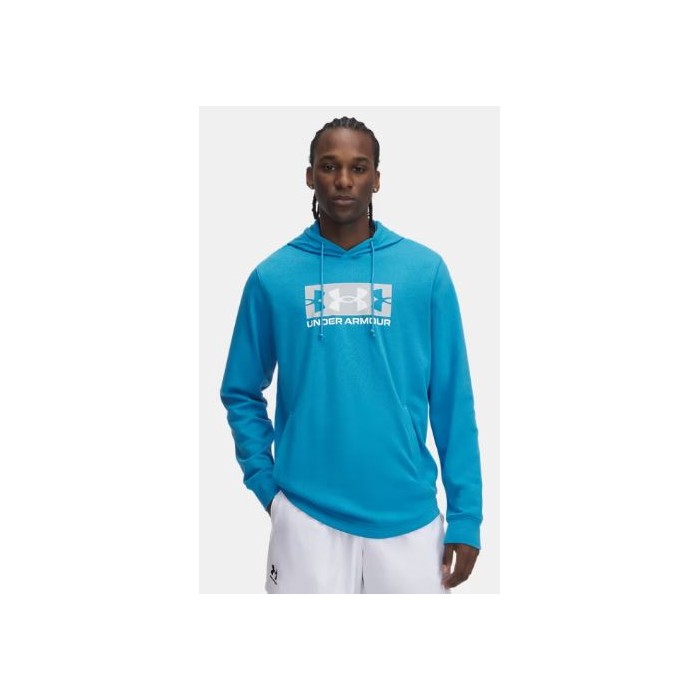 SUDADERA HOMBRE UNDER ARMOUR UA Rival Terry Logo Hood-BLK SUDADERA HOMBRE UNDER ARMOUR UA Rival Terry Logo Hood-BLK